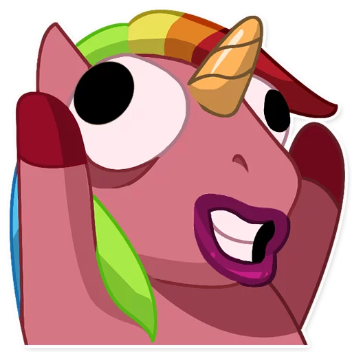 👍 Стикер «jlmnd_unicorn» для Telegram