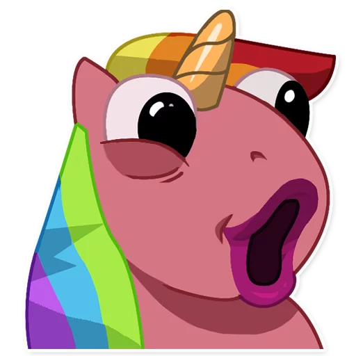 😜 Стикер «jlmnd_unicorn» для Telegram