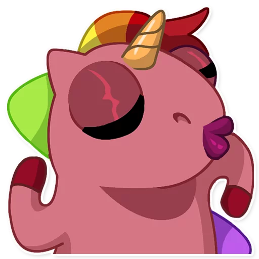 🎵 Стикер «jlmnd_unicorn» для Telegram