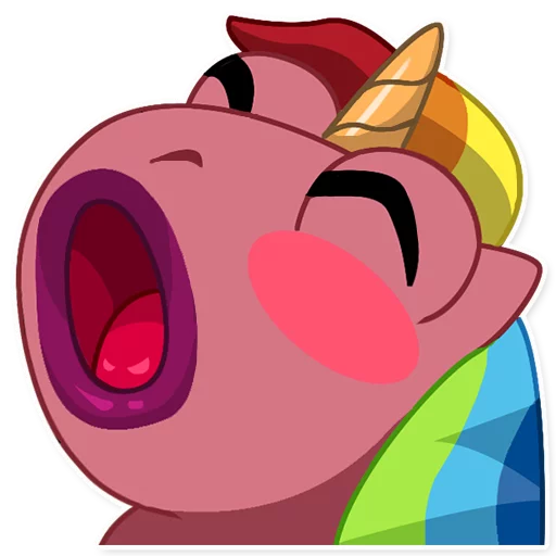 🤤 Стикер «jlmnd_unicorn» для Telegram