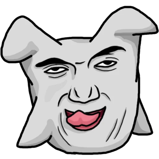 🤪 Стикер «Жмых» для Telegram