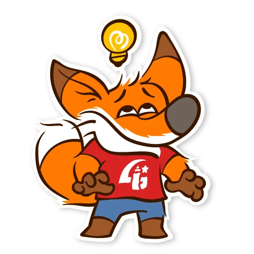 😊 Стикер «Жожекийский лис» для Telegram