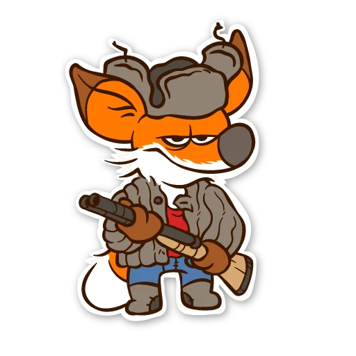 🤨 Стикер «Жожекийский лис» для Telegram
