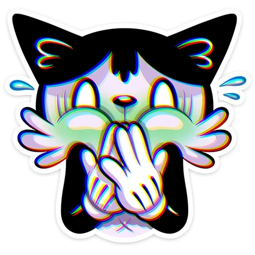 🤢 Стикер «Кот Джо» для Telegram