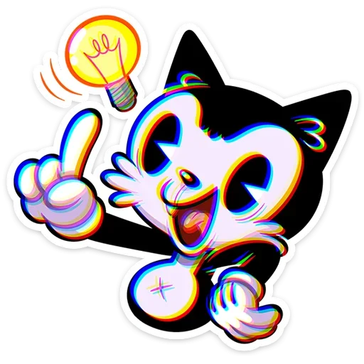 💡 Стикер «Кот Джо» для Telegram