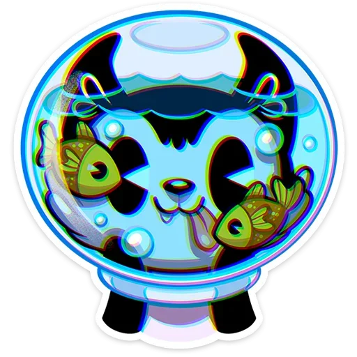 ⚗️ Стикер «Кот Джо» для Telegram