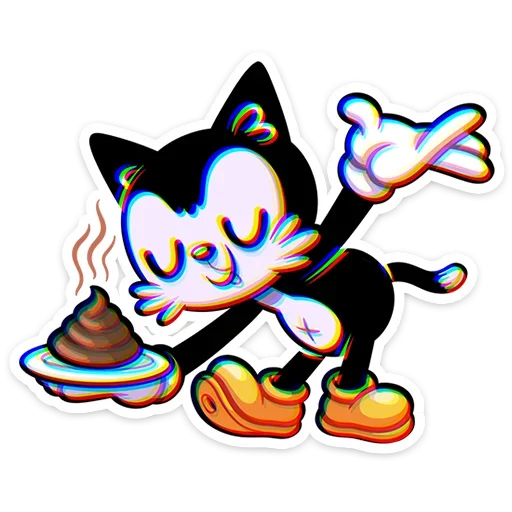 💩 Стикер «Кот Джо» для Telegram