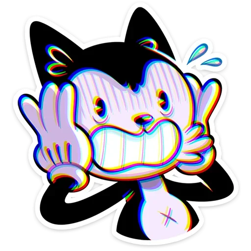 😱 Стикер «Кот Джо» для Telegram
