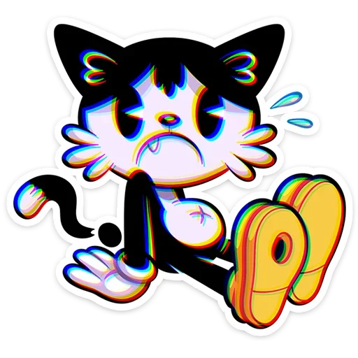 ☹️ Стикер «Кот Джо» для Telegram