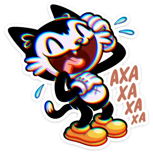 😂 Стикер «Кот Джо» для Telegram