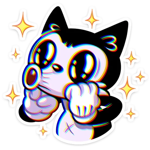 🤩 Стикер «Кот Джо» для Telegram