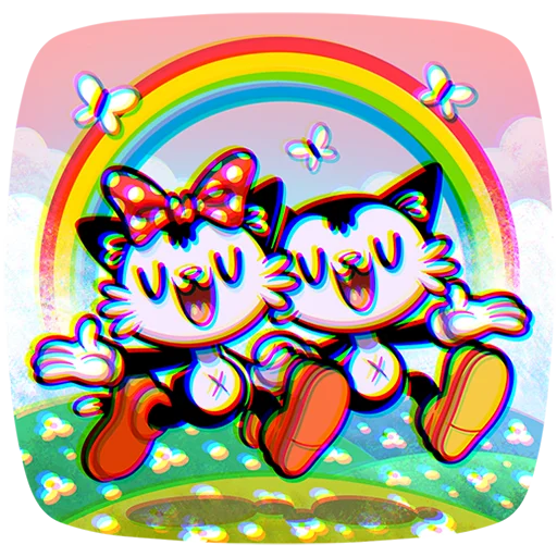 🌈 Стикер «Кот Джо Без Текста» для Telegram