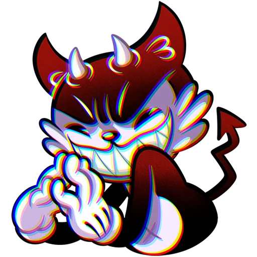 😈 Стикер «Кот Джо Без Текста» для Telegram