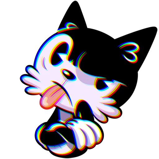 😛 Стикер «Кот Джо Без Текста» для Telegram