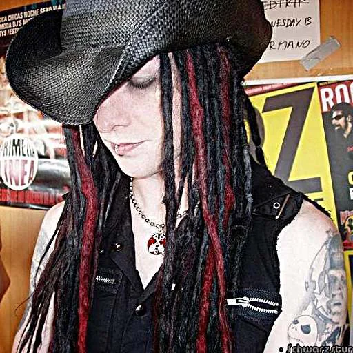 🎸 Стикер «Joey Jordison / Murderdolls» для Telegram