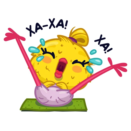 😂 Стикер «Chicken yogi Shusha» для Telegram