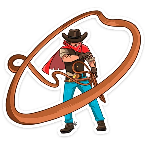 ⭐ Стикер «Джон и Хуан» для Telegram
