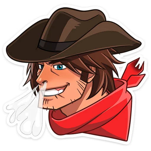⭐ Стикер «Джон и Хуан» для Telegram