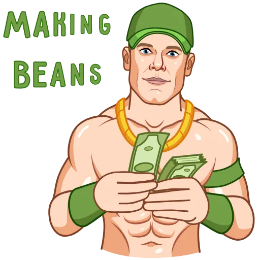 💵 Стикер «John Cena» для Telegram