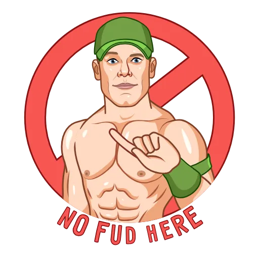 ☝️ Стикер «John Cena» для Telegram