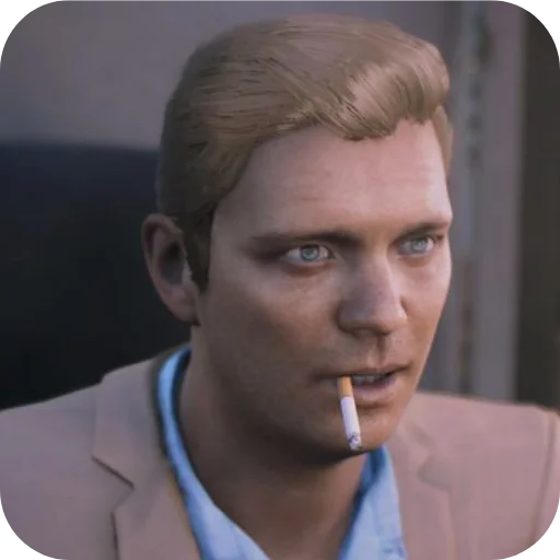 🚬 Стикер «John Donovan» для Telegram