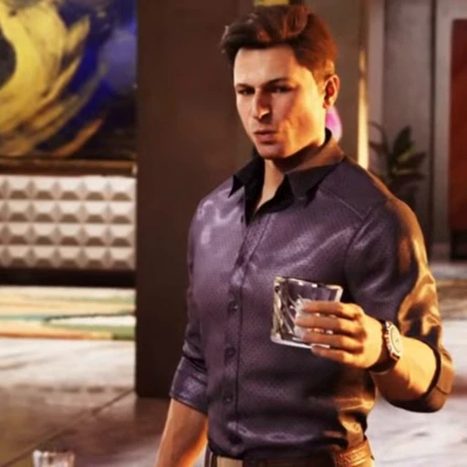 🍷 Стикер «Johnny Cage MK1» для Telegram