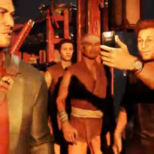🤳 Стикер «Johnny Cage MK1» для Telegram