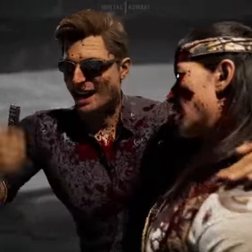 🤗 Стикер «Johnny Cage MK1» для Telegram