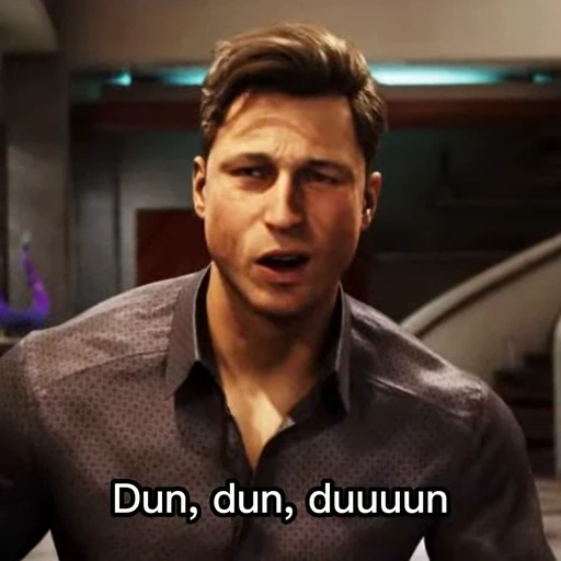 👻 Стикер «Johnny Cage MK1» для Telegram