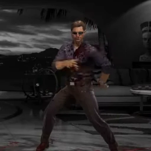 🤪 Стикер «Johnny Cage MK1» для Telegram