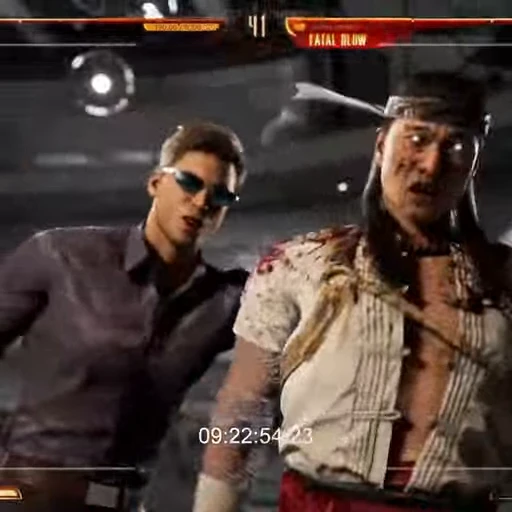 ☠️ Стикер «Johnny Cage MK1» для Telegram