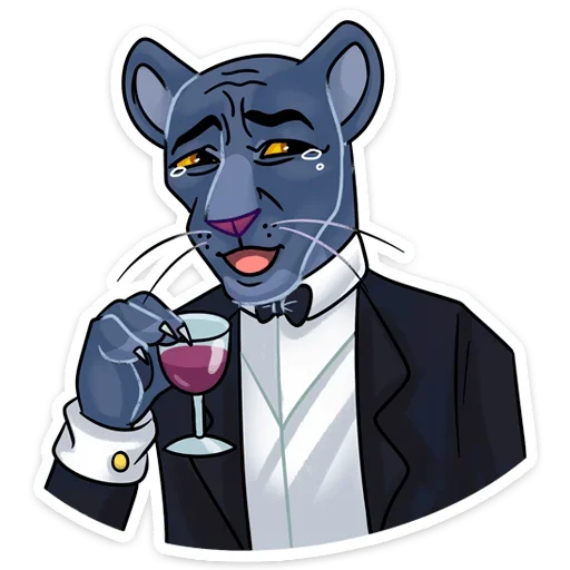 🍷 Стикер «Джонни» для Telegram