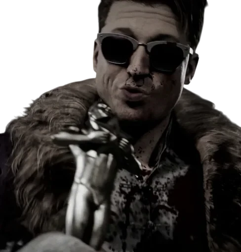 🪩 Стикер «Johnny Cage» для Telegram
