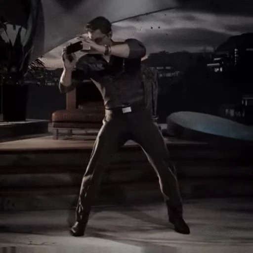 🪩 Стикер «Johnny Cage» для Telegram