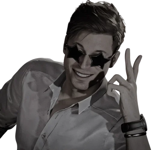 🪩 Стикер «Johnny Cage» для Telegram