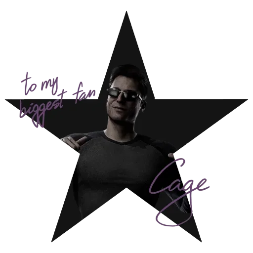 🪩 Стикер «Johnny Cage» для Telegram