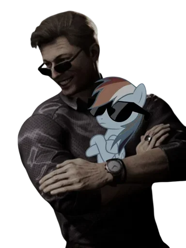 🪩 Стикер «Johnny Cage» для Telegram