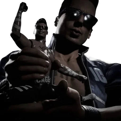 🪩 Стикер «Johnny Cage» для Telegram