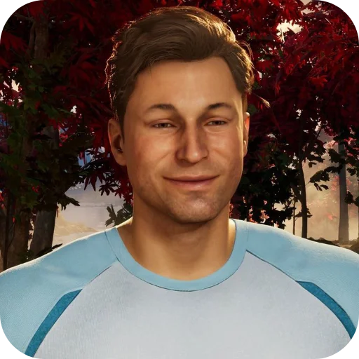 😇 Стикер «Johnny Cage» для Telegram