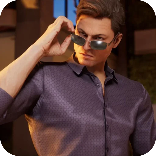 😡 Стикер «Johnny Cage» для Telegram