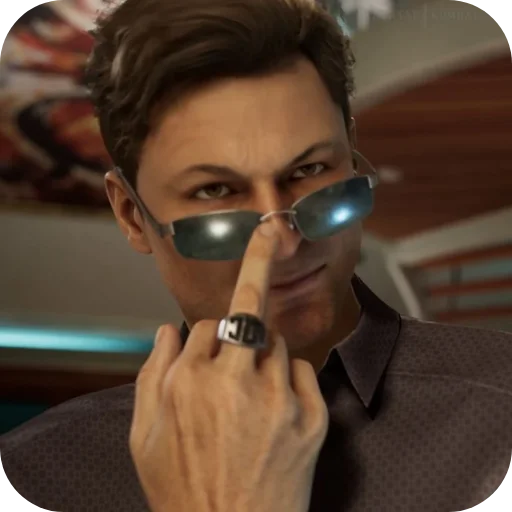 🖕 Стикер «Johnny Cage» для Telegram