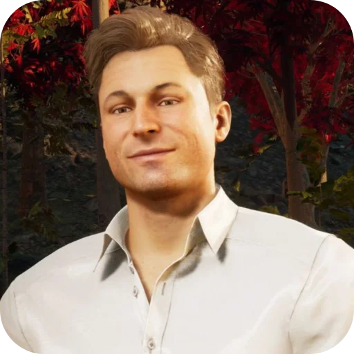 🙂 Стикер «Johnny Cage» для Telegram