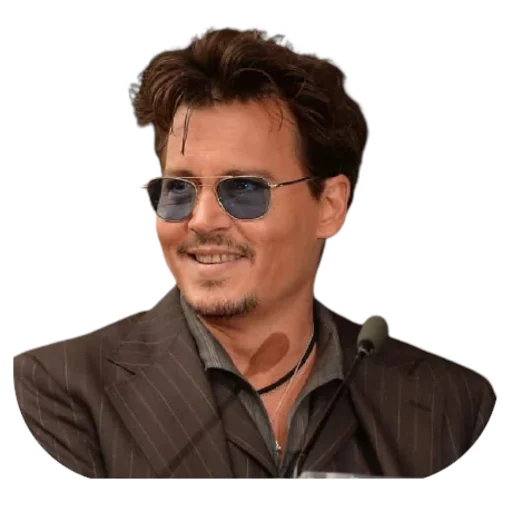 😄 Стикер «Johnny Depp» для Telegram