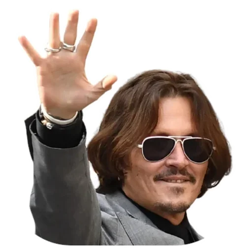 👋 Стикер «Johnny Depp» для Telegram