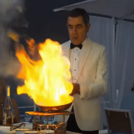 🍳 Стикер «Johnny English» для Telegram