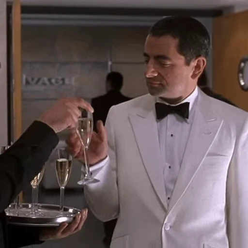🥂 Стикер «Johnny English» для Telegram