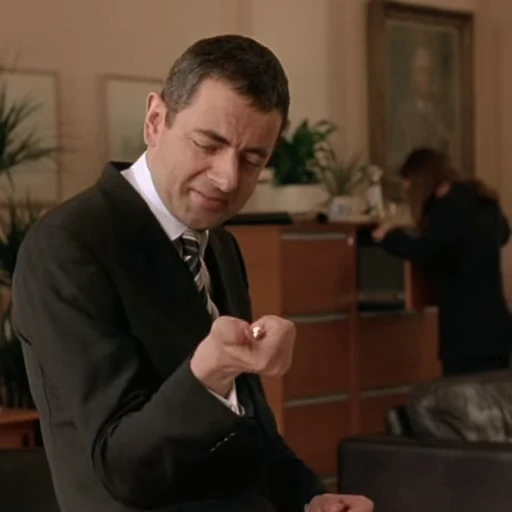❤ Стикер «Johnny English» для Telegram