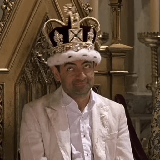 🤴 Стикер «Johnny English» для Telegram