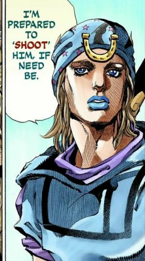😳 Стикер «Johnny joestar» для Telegram