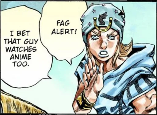 🙂 Стикер «Johnny joestar» для Telegram